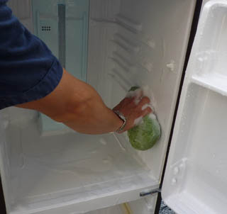 冷蔵庫のクリーニング画像
